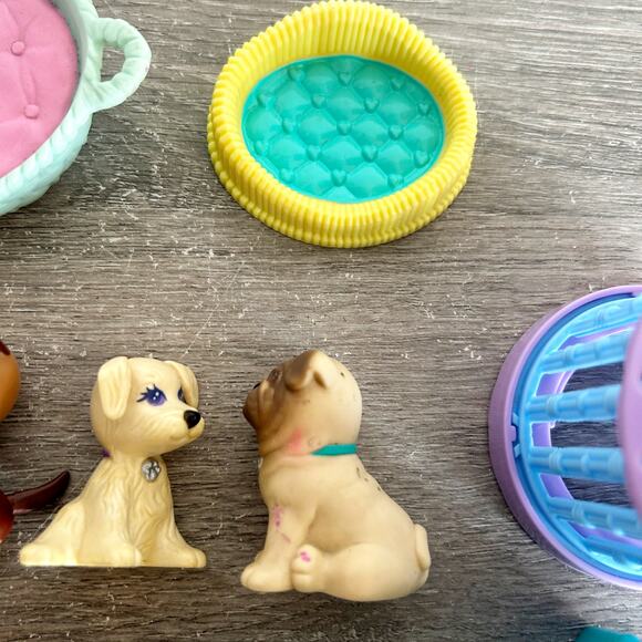 Vintage Littlest Pet Shop Mixed Pets and Accessories Lot Cats Dogs & Pets Kenner - Picture 5 of 10